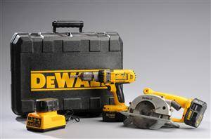 Dewalt. Aku. værktøj 14,4 volt. Skruemaskine, Rundsav 6