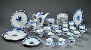 Aluminia Kgl.Porcelæn Tranquebar kaffesevice 58