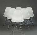 Charles Eames. Sæt på seks stole model DSR 6      