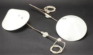 Jørgen Gammelgaard. Par væglamper, model Swing 2 