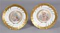Royal Copenhagen  Kgl. P. To tall. med motiver, porcelæn, 2. sort. 2