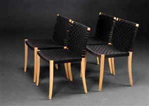 Thonet stole af bøg med gjorde 4