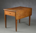 Klapbord af egetræ, 1900-tallet