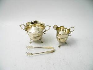 Gräddkanna , sockerskål