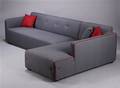 3-pers. sofa med chaiselong - Model Red - Udstillingsmodel