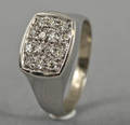 Diamantring ca 0,28 ct