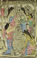 Stofmaleri fra Bali, 1900-tallet