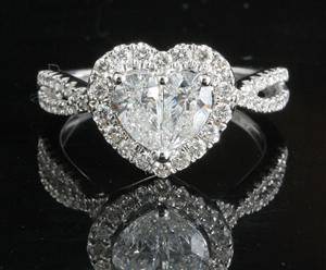 18kt diamond ring approx. 1.40ct