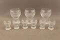 Glas Iittala Kekkerit 3 st  6 st