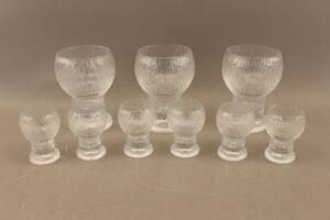 Glas Iittala Kekkerit 3 st 6 st