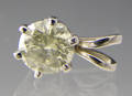 Brillant vedhæng ca. 0.50 ct.