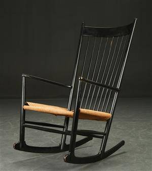 H. J. Wegner. Gyngestol, sort