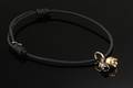 Ole Lynggaard armbånd med My Little World Dobbelt Liljekonval vedhæng af guld og oxyderet guld 18 kt. 