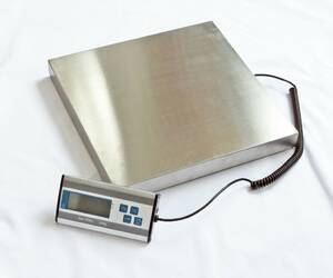 Professionel Pakkevægt af rustfri stål.