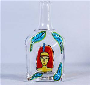 Ulrica Hydman Vallien, karaff, glas, Kosta Boda