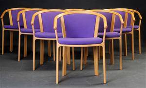 Rud Thygesen  Johnny Sørensen. Otte stole af bøgetræ 8 