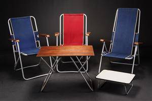 Campingsæt med stole og bord 5