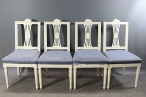 Stolar i gustaviansk stil 4 st