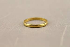 Ring i guld 23 k 