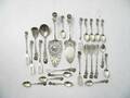 Kaffeskedar, silver
