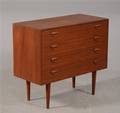 Kai Kristiansen. Kommode af teak