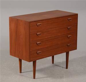 Kai Kristiansen. Kommode af teak