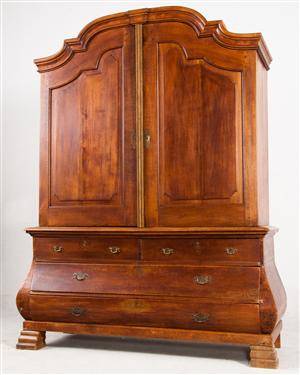 Kabinettschrank Eiche, Norddeutschland, um 1800