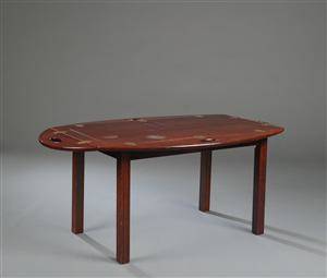 Butlers tray af mahogni