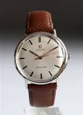 Vintage Omega Seamaster Automatic herrearmbåndsur af stål, årgang 1966