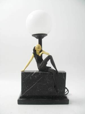 Bordslampa, Art Déco-stil