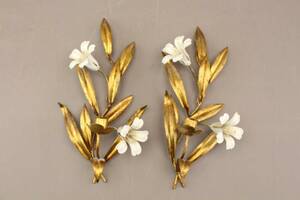 Ljuslampetter i metall 1 par