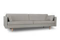 Norman og Quaine, Hudson, 3 pers. sofa, lysegrå.