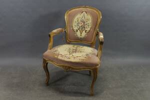 Karmstol i rokokostil 