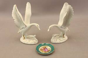 Figuriner 2 st och fat Limoges 