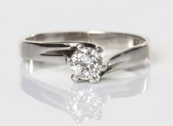 SOLITÄRRING, 0,44 CT