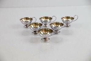 PUNSCHMUGGAR, 6 st, silver