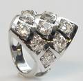 Brillantring, ca. 3.10 ct.