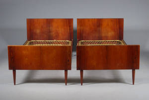 Dansk møbelproducent. Par senge 2