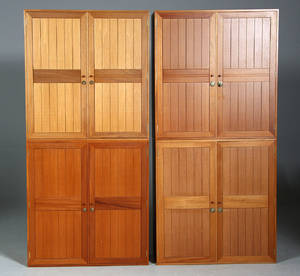 Rud Thygesen  Johnny Sørensen. Fire skabe, mahogni 4