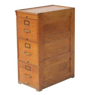 Arkivskåp, 1900-talets början