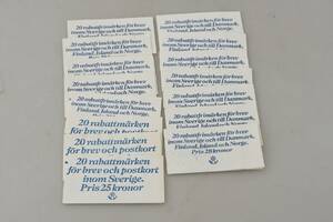 Rabattfrimärken 15st häften