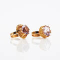 Ringar guld med stenar 1970-tal