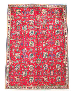 Persisk Tabriz tæppe, 312x237 cm.