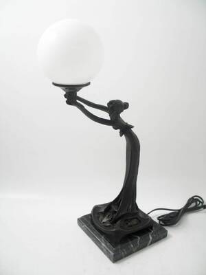Bordslampa, Jugendstil