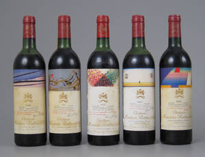 5 fl. Château Mouton Rothschild 5