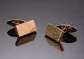 Par manchetknapper af 14 kt. Guld 2