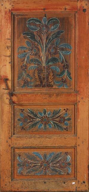 Dörr, allmoge, 1800-talets första hälft