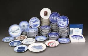 Royal Copenhagen, Bing  Grøndahl, Weibel m.fl. Samling platter 107