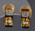 Brillantørestikker - ca. 0.34 ct. 2