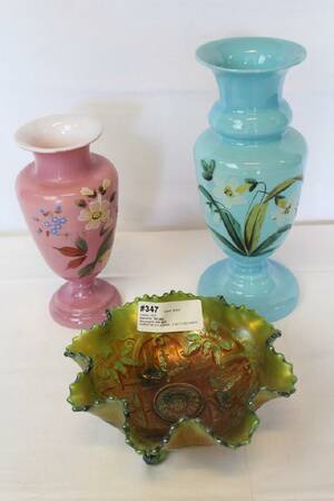 KARNEVALSGLASSKÅL, 2 SK FLUSSVASER